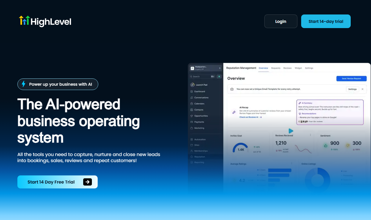 GoHighLevel Sales Pipeline Automation Preview